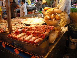 ミンブリ市場・魚屋(淡水魚)