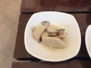 良洞民俗村の食堂のおかず 1