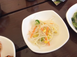 良洞民俗村の食堂のおかず 4