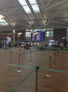 仁川国際空港ターミナル・チェックインカウンター