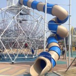 韓国、春川駅近くの子供がワクワクする公園